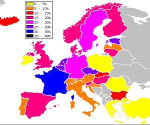 GRAFIKON: procenat ateista u Evropi