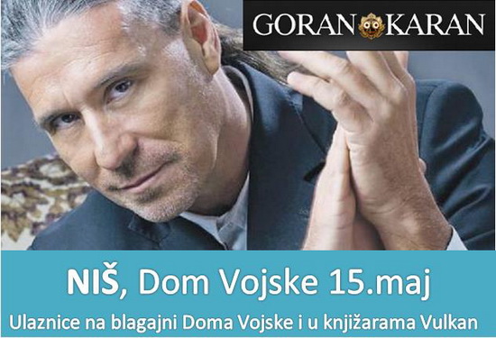 Goran Karan baner Nis1